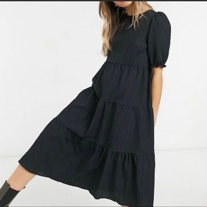 Zara style Black long dress size 12